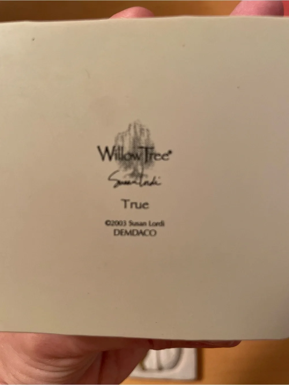 Willow Tree Keepsake Box Truly A Friend Susan Lordi Girl Hugging Dog